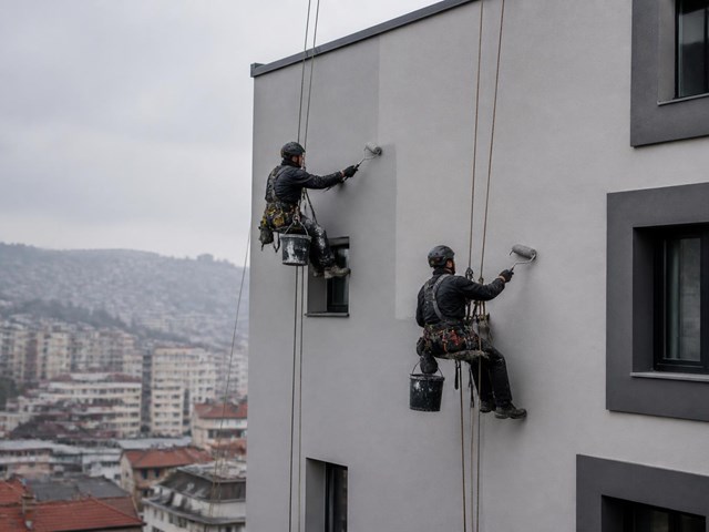 Renueva tu fachada sin andamios: revestimiento de fachadas con acceso por cuerda en Ourense